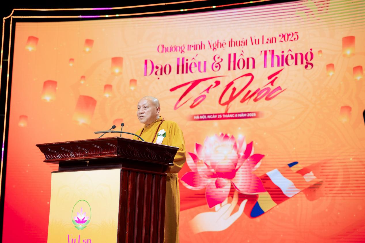 Hòa thượng Thích Gia Quang tại Vu Lan 2025