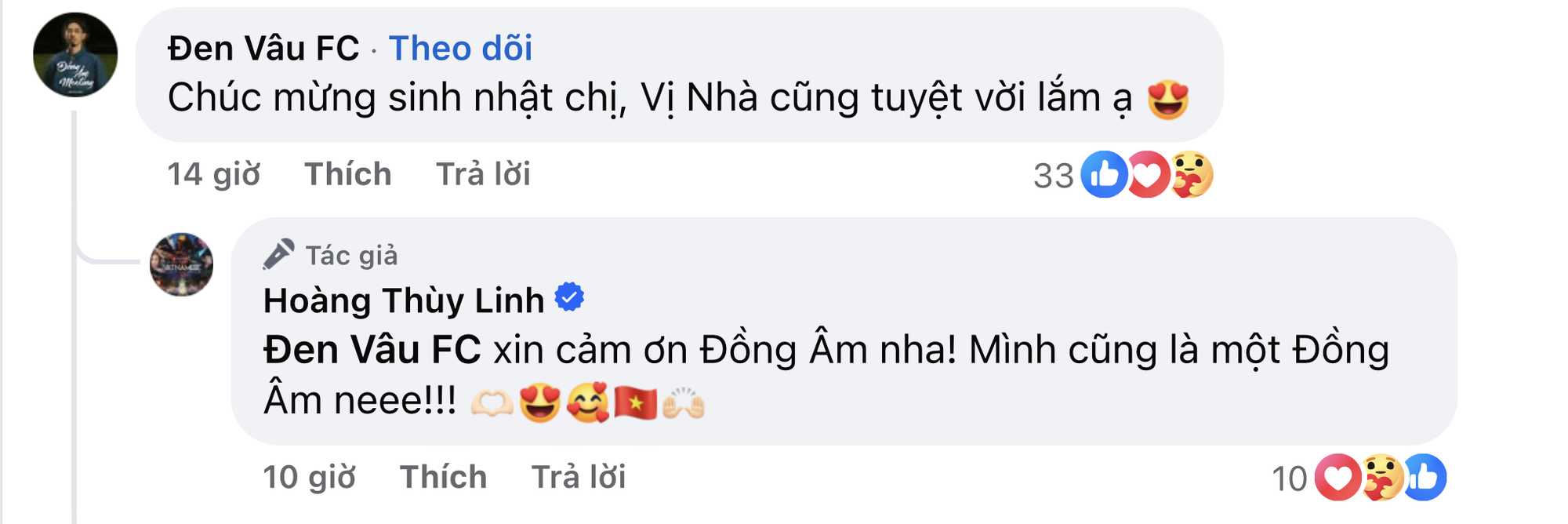 Hoàng Thuỳ Linh thừa nhận là Đồng Âm