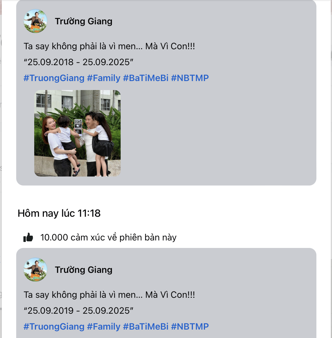 Trường Giang vội chỉnh lại cột mốc thời gian diễn ra đám cưới