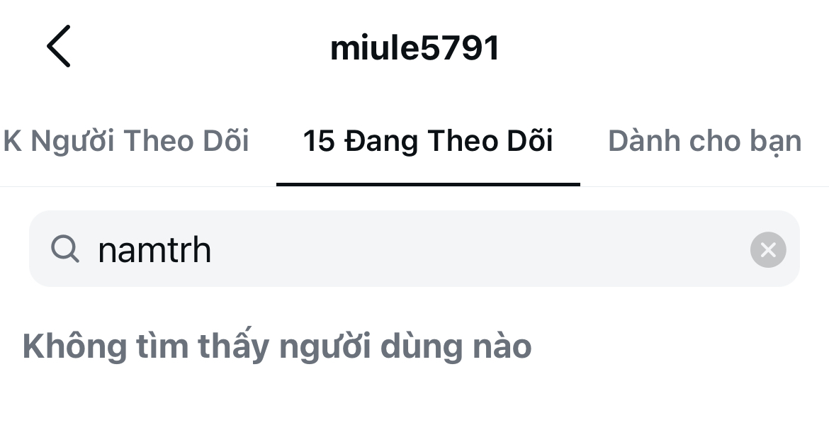 Miu Lê và Nam Vlog đã huỷ theo dõi nhau trên MXH