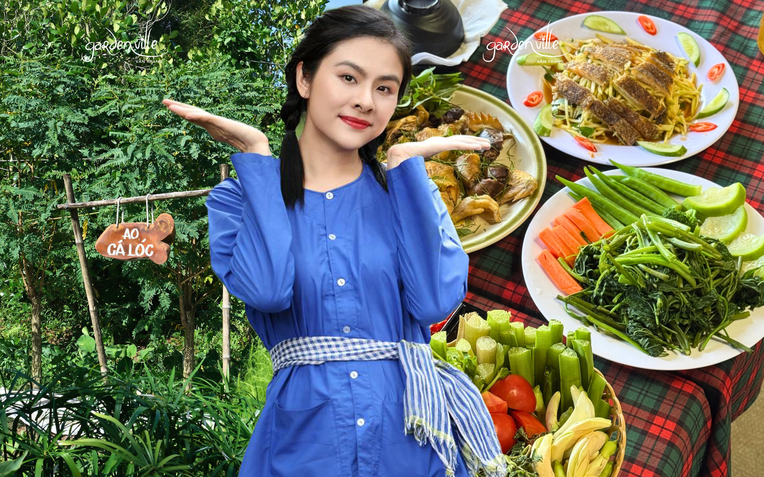 Khu sinh thái của Vân Trang tại Tiền Giang