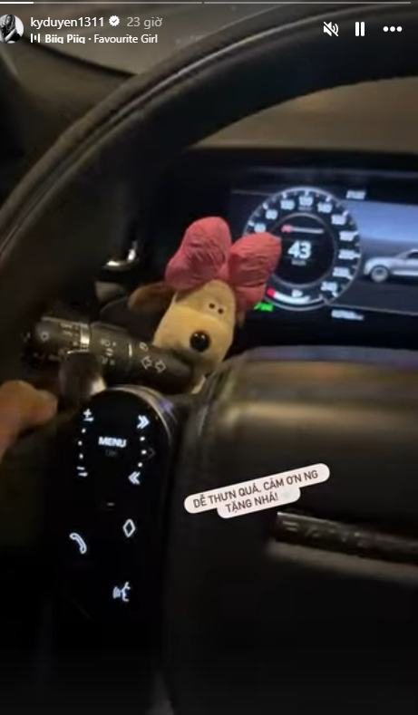Lời nhắn trên Instagram của Kỳ Duyên