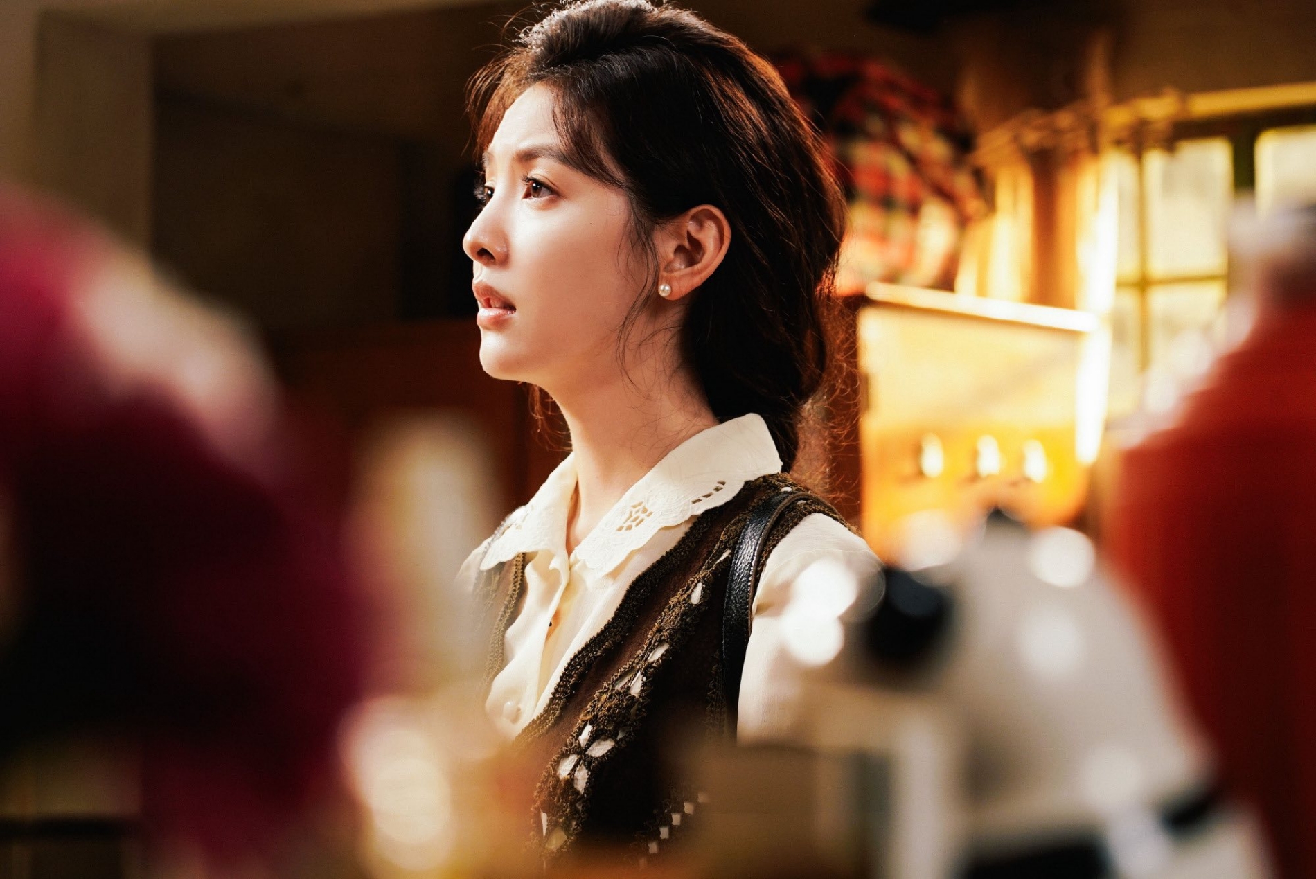 Yêu mỹ nhân này là sai thì cuộc đời này không ai cần đúng: Đẹp đến nỗi cả thế giới phải tương tư- Ảnh 1. Chương Nhược Nam đẹp đến nao lòng trong phim niên đại Đông Qua Xuân Tới.