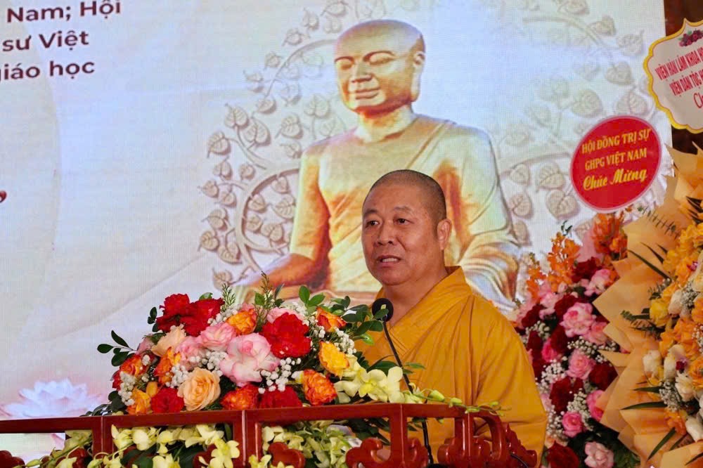 Phát biểu khai mạc cuộc vận động sáng tác Nghệ thuật Phật giáo