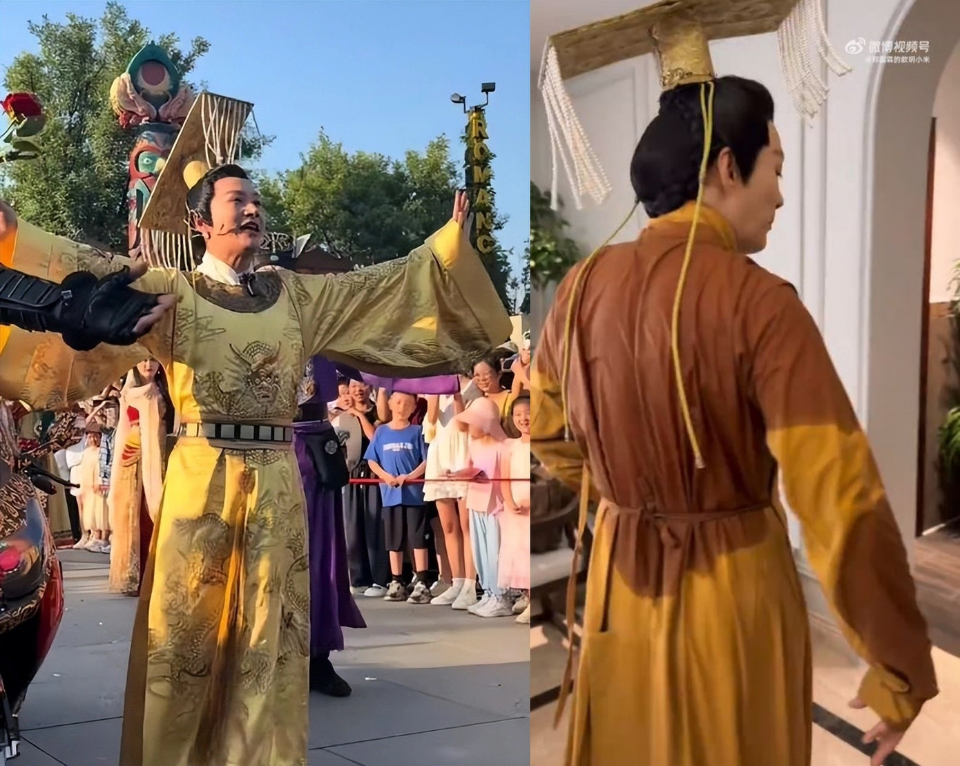 Đường Tăng 'Tây du ký' chật vật mưu sinh- Ảnh 3. Trịnh Quốc Lâm vất vả mưu sinh trong trang phục cổ trang