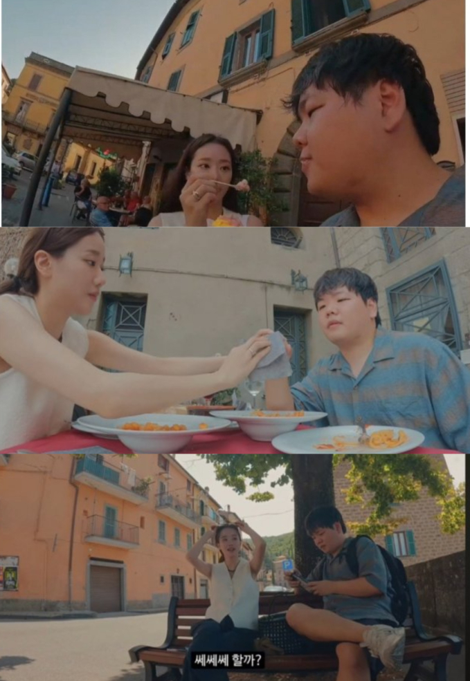 Sự hết thời của 1 ngôi sao: Làm gì cũng gây ngứa mắt, chiêu trò “tẩy trắng” nhìn thôi đã mệt- Ảnh 5. Naeun bị chỉ trích vì hành động tán tỉnh quá đà với YouTuber Kwak Tube