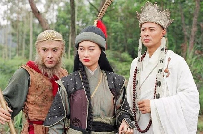 Đường Tăng 'Tây du ký' chật vật mưu sinh- Ảnh 1. Giang Hoa trong trang phục cổ trang tại khu du lịch