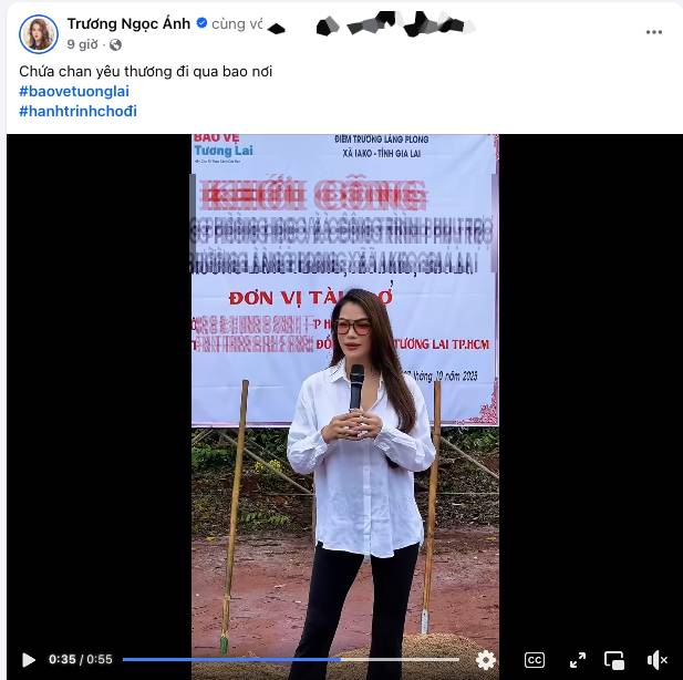 Trương Ngọc Ánh trong clip đăng tải 9 tiếng trước Trương Ngọc Ánh trước khi bị bắt - Ảnh 1