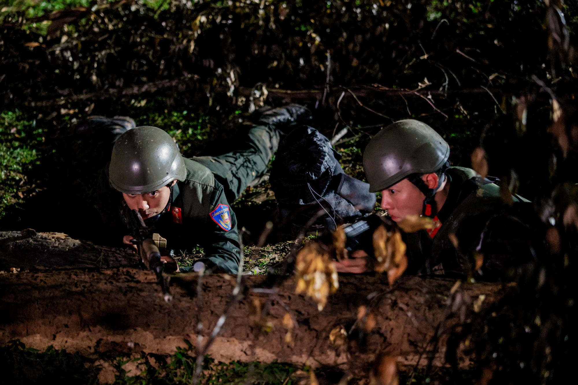 Tăng Duy Tân nhập viện- Ảnh 5. Chiến sĩ chia sẻ cảm xúc sau diễn tập căng thẳng