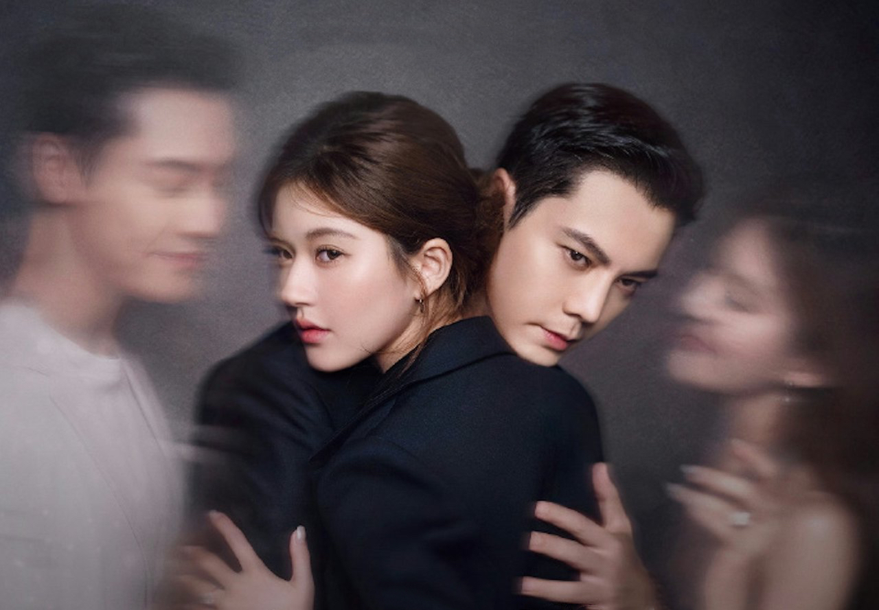 Hình ảnh của Triệu Lộ Tư và Trần Vỹ Đình trong phim.