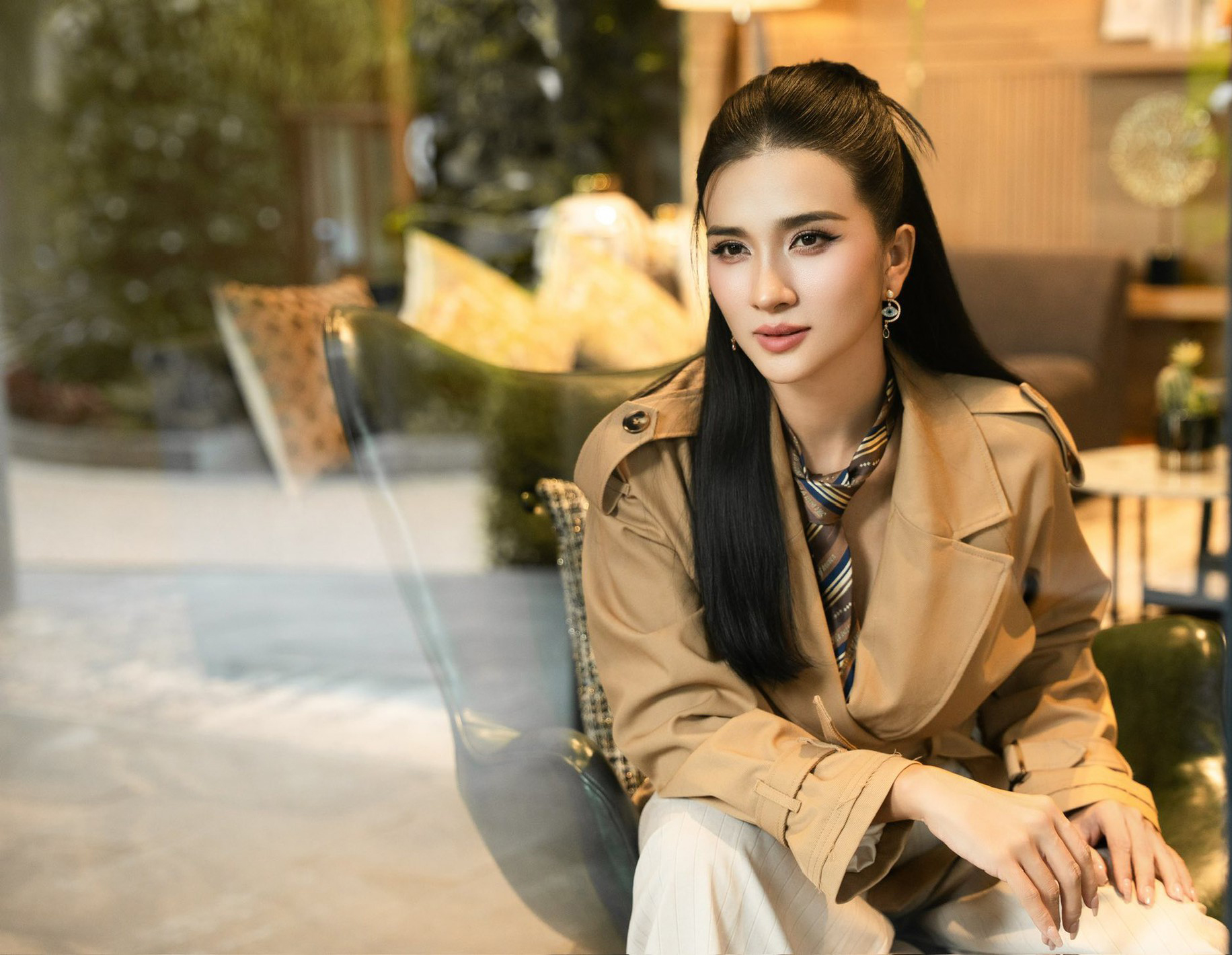 Kim Tuyến hài lòng với cuộc sống độc thân