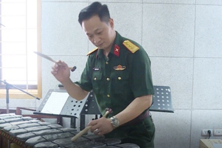 NSND Nguyễn Xuân Bắc mang quân hàm Đại tá