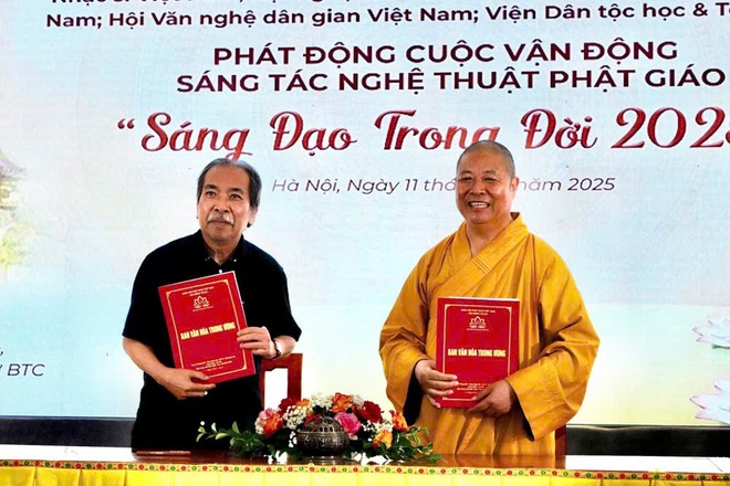 Lễ phát động Nghệ thuật Phật giáo Sáng Đạo trong đời