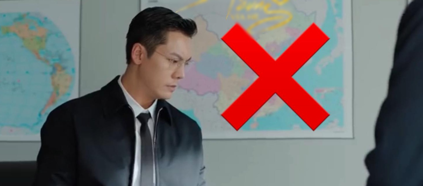 Hình ảnh đường lưỡi bò xuất hiện cùng nam chính Trần Vỹ Đình