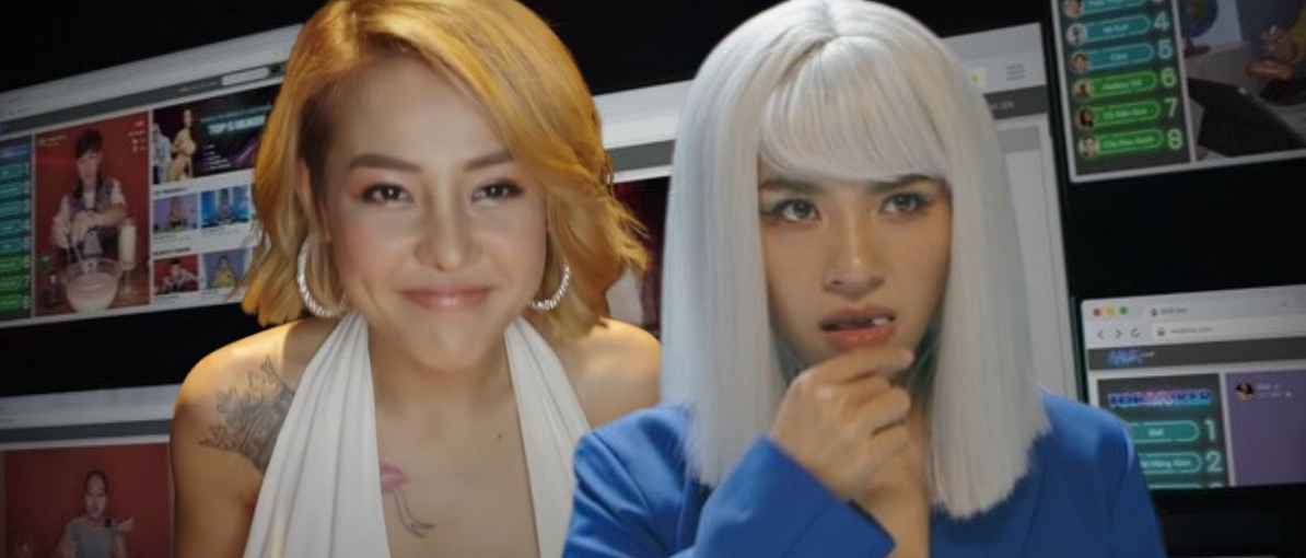 Hình ảnh liên quan đến cảnh nóng của Ngân 98