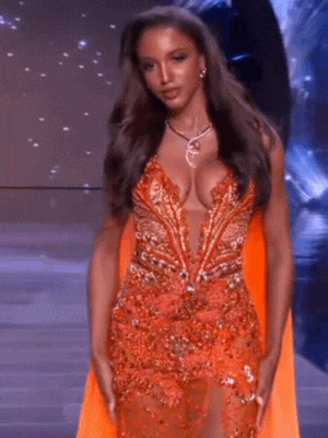 Gabrielle Henry trước khi gặp sự cố có màn trình diễn ấn tượng