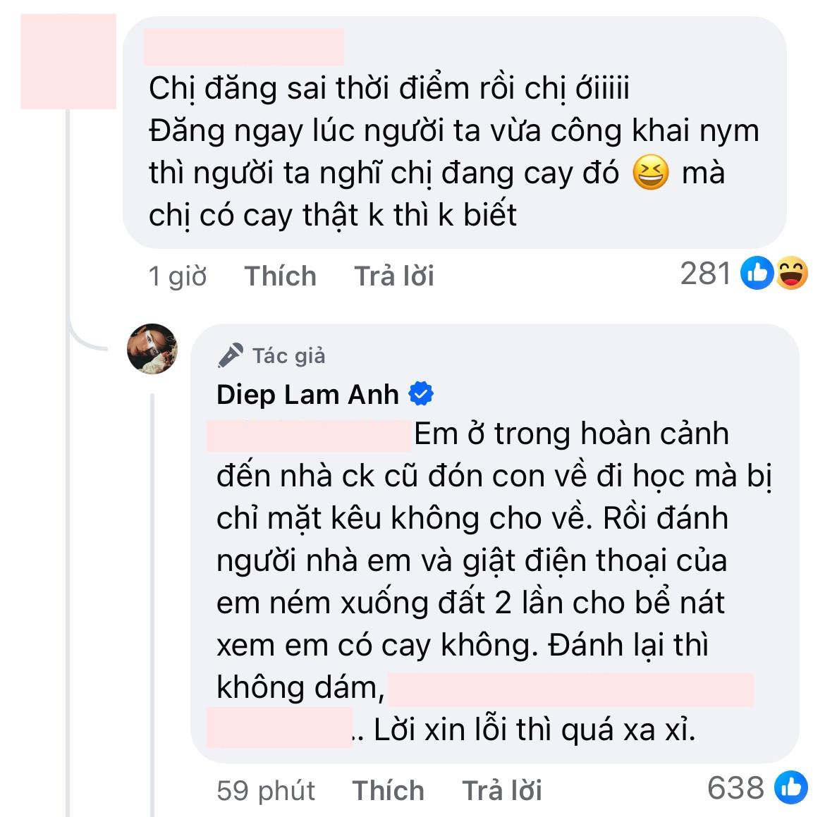 Diệp Lâm Anh đáp trả khi bị nói 'cay cú' vì chồng cũ hẹn hò Á hậu- Ảnh 1. Diệp Lâm Anh đáp trả khi bị nói cay cú