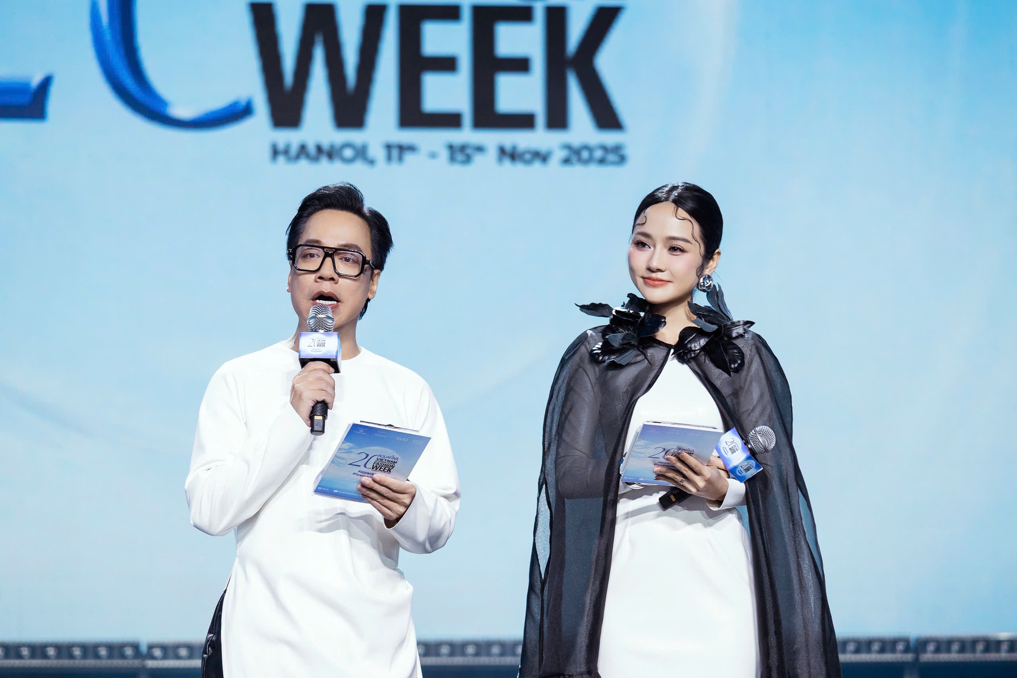 MC Thu Thủy trong chiếc đầm dạ hội chân váy phồng