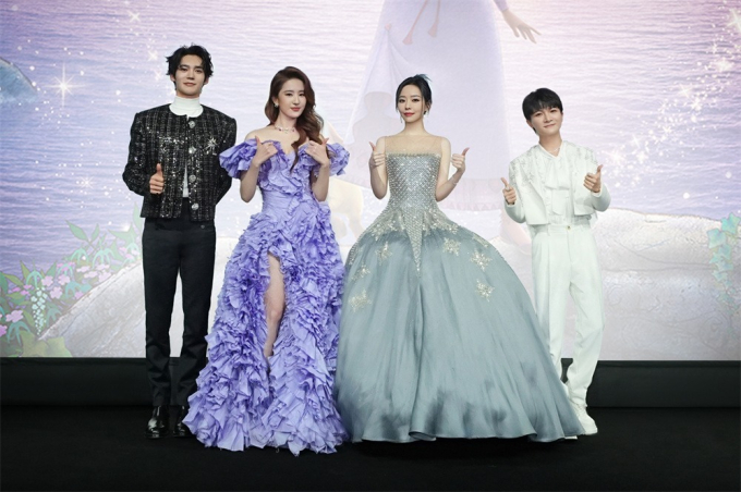 Lưu Diệc Phi và Vu Thích trong phim hoạt hình Wish