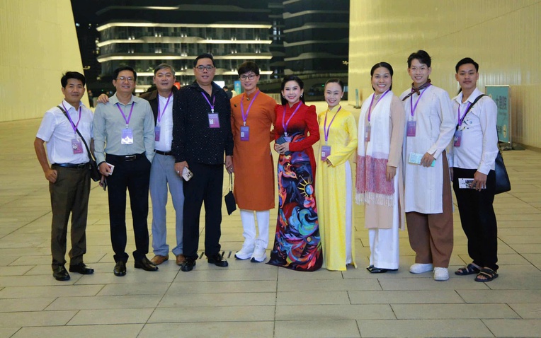 Thầy trò Bình Tinh tại Tuần lễ Sân khấu Trung Quốc - ASEAN 2025