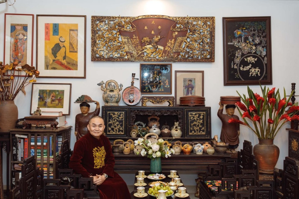 Nhà phố cổ Hàng Bông của Xuân Hinh