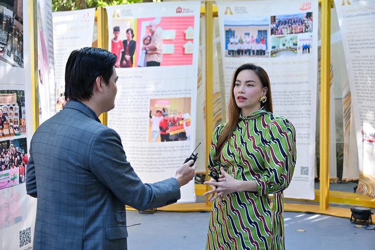 Hồ Ngọc Hà trong cuộc trò chuyện về thiện nguyện