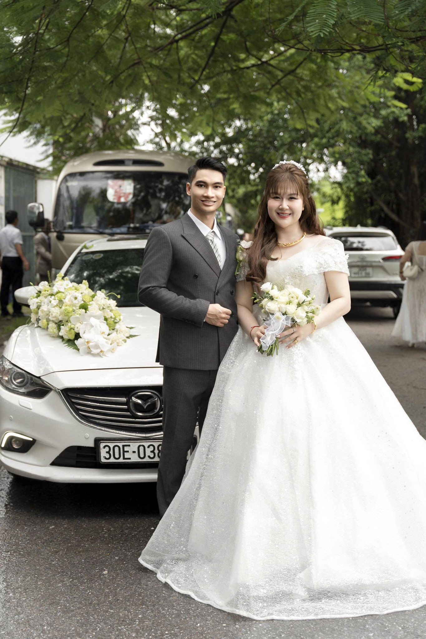 Khoảnh khắc hạnh phúc của cặp đôi