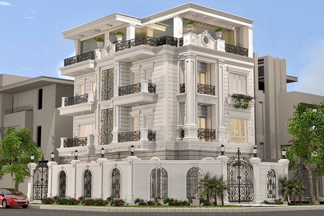 Biệt thự 2 triệu đô trong khu nhà giàu quận 7 của ca sĩ Đăng Khôi- Ảnh 2. Toàn cảnh biệt thự nơi gia đình Đăng Khôi đang sinh sống