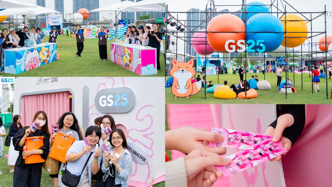 Photobooth ‘Lò Vee Sóng’ Khán giả xếp hàng chụp ảnh tại photobooth