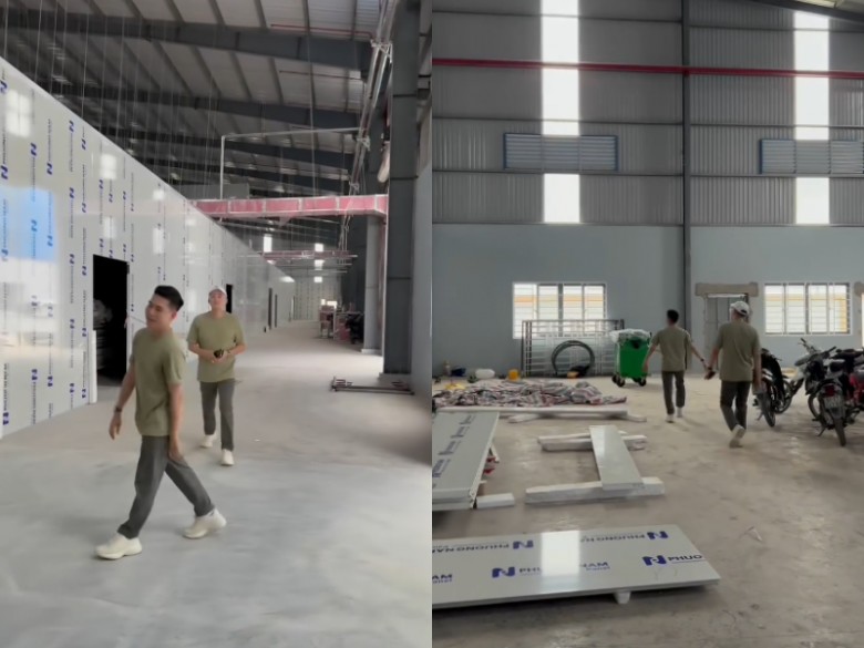 Nhà máy đầu tiên của cặp đôi Nhà máy quy mô lớn của cặp đôi