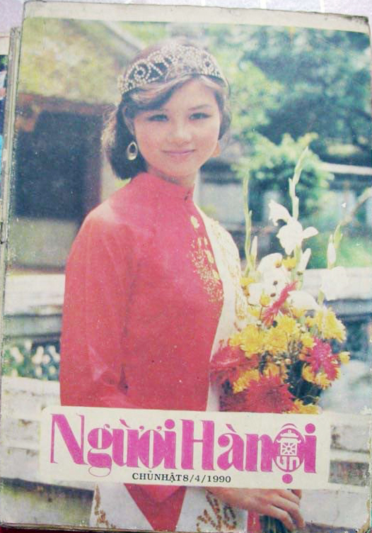 Hàn Nguyệt Thu Hương đăng quang Hoa khôi Người đẹp Hà Nội 1989 Người đẹp Hà Nội