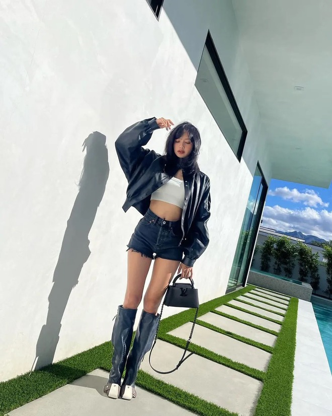 Lisa sau khi tăng cân và luyện tập