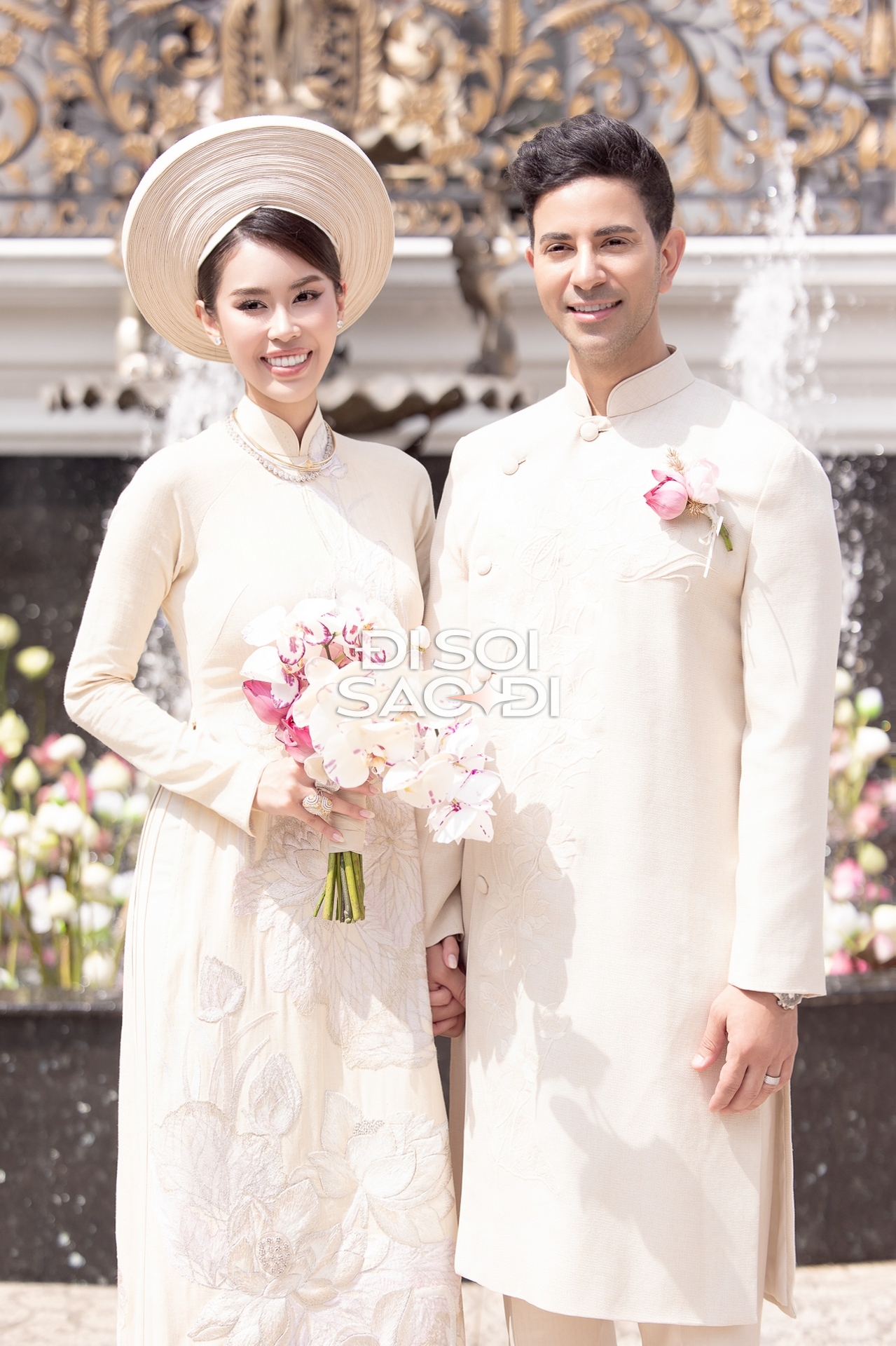 Bà Lê Hồng Thuỷ Tiên phong thái sang trọng