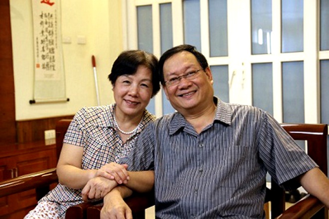 NSND Tiến Đạt và nghệ sĩ Hồng Loan